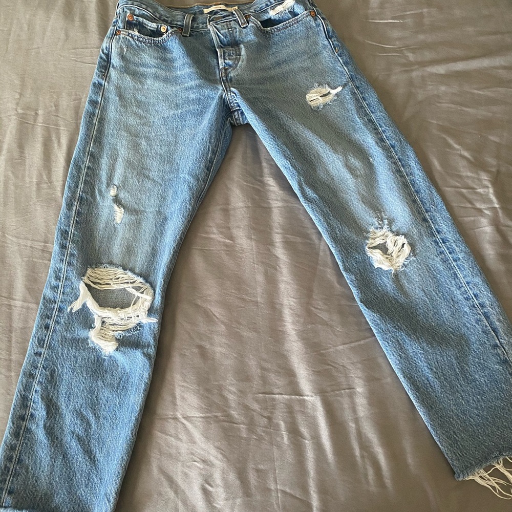 Levi’s wedgie jeans